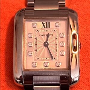 Cartier Diamond Tank